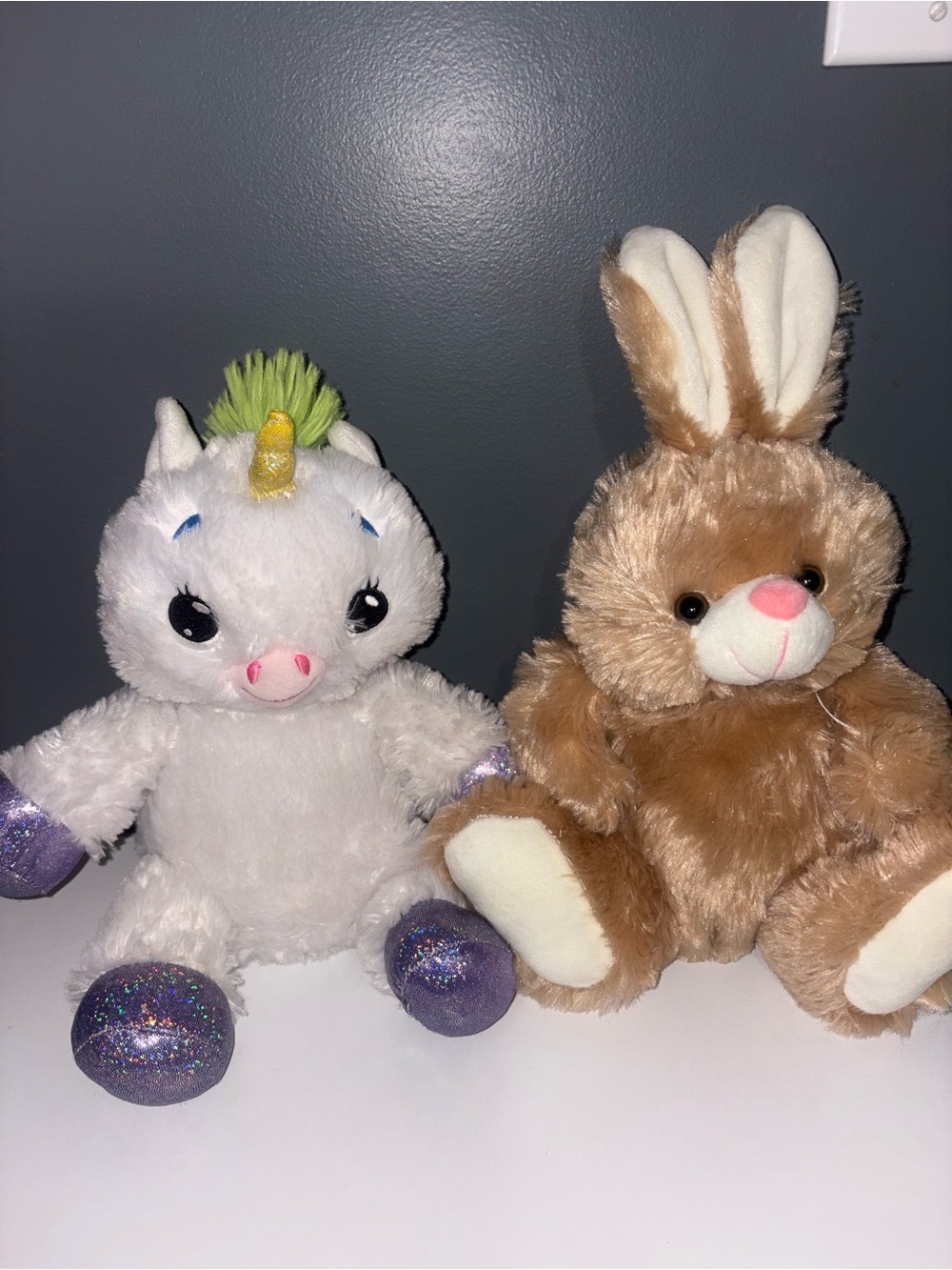 Stuffed Bunny Rabbit and Unicorn Bundle
Plush Toys